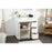 Elegant Kitchen/Bath Blake 36" Single Bathroom Vanity, White