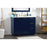 Elegant Kitchen/Bath Blake 42" Single Bathroom Vanity, Blue
