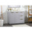 Elegant Kitchen/Bath Blake 42" Single Bathroom Vanity, Grey