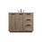 Elegant Lighting Blake 42"L Single Vanity Sink, Natural Oak - VF19442NT