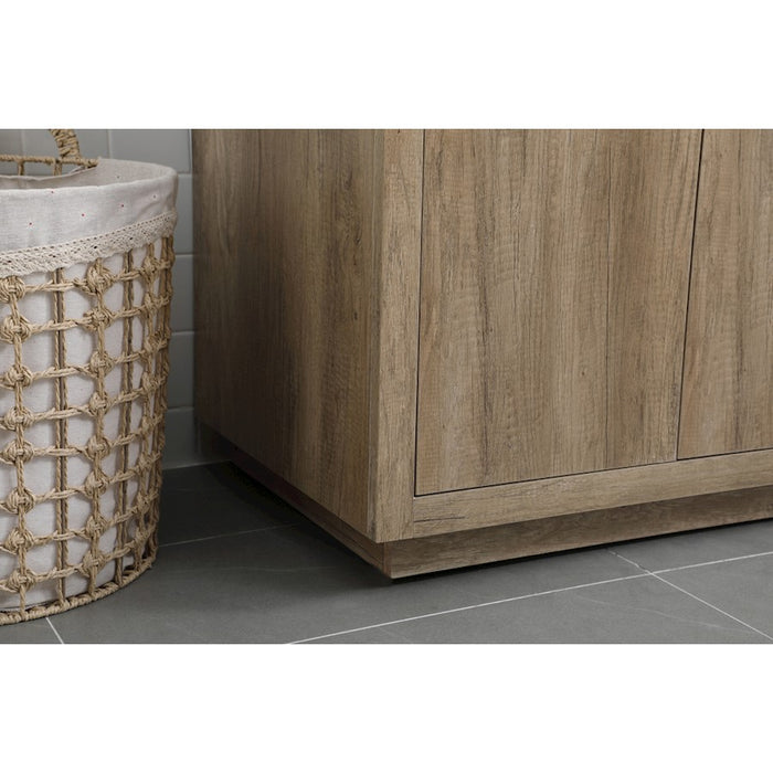 Elegant Lighting Blake 42"L Single Vanity Sink, Natural Oak