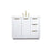 Elegant Kitchen/Bath Blake 42" Single Bathroom Vanity, White - VF19442WH