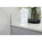 Elegant Blake 48" Single Bathroom Vanity, Grey/Backsplash