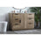 Elegant Lighting Blake 48"L Single Vanity Sink, Natural Oak