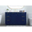 Elegant Lighting Blake 54" Single Vanity Sink, Blue