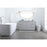 Elegant Lighting Blake 54" Single Vanity Sink, Grey