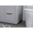 Elegant Lighting Blake 54" Single Vanity Sink, Grey