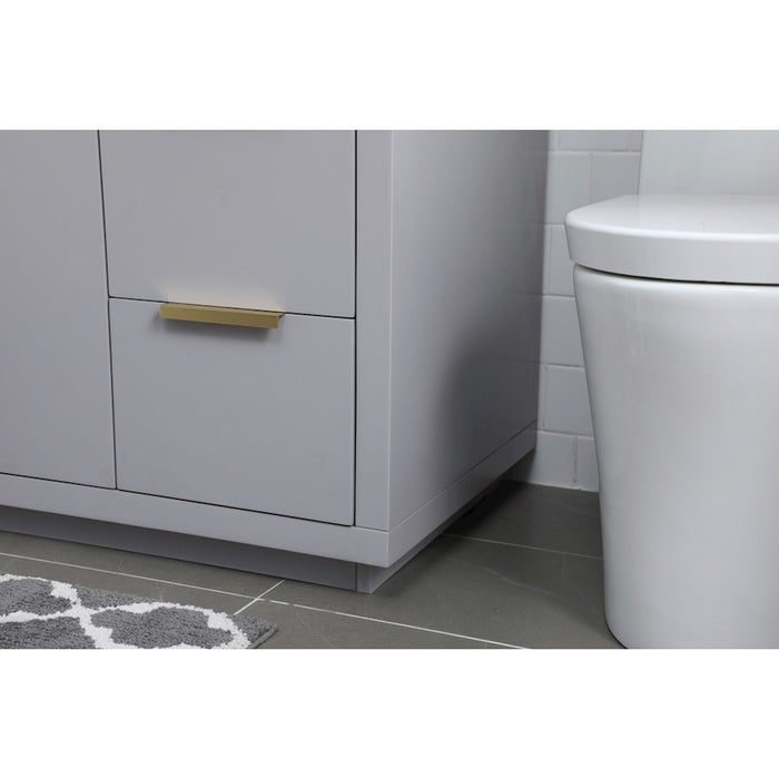 Elegant Lighting Blake 54" Single Vanity Sink, Grey