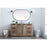 Elegant Lighting Blake 54"L Single Vanity Sink, Natural Oak