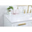 Elegant Lighting Blake 54" Single Vanity Sink, White