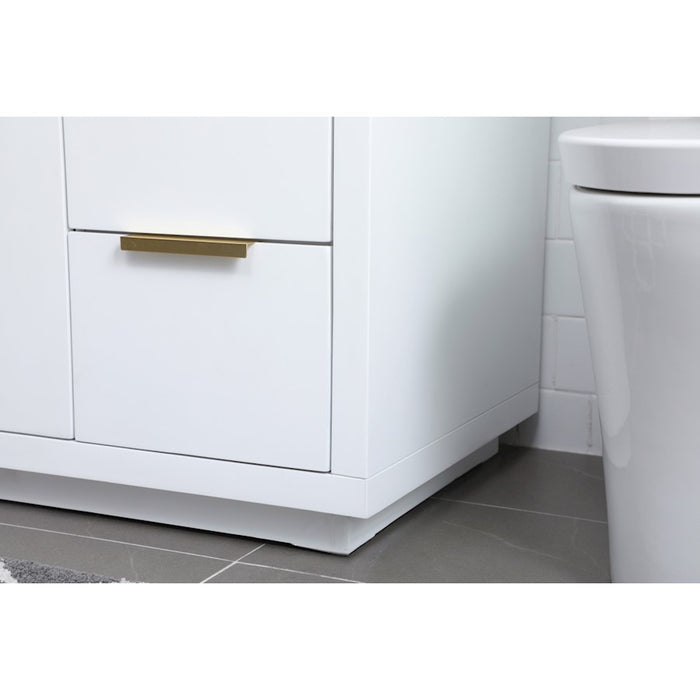 Elegant Lighting Blake 54" Single Vanity Sink, White