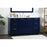 Elegant Kitchen/Bath Blake 60" Single Bathroom Vanity, Blue