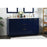 Elegant Kitchen/Bath Blake 60" Double Bathroom Vanity, Blue
