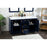 Elegant Kitchen/Bath Blake 60" Double Bathroom Vanity, Blue