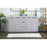 Elegant Kitchen/Bath Blake 60" Double Bathroom Vanity, Grey