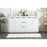 Elegant Kitchen/Bath Blake 60" Double Bathroom Vanity, White