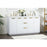Elegant Kitchen/Bath Blake 60" Double Bathroom Vanity, White