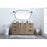 Elegant Lighting Blake 60"L Single Vanity Sink, Natural Oak