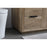Elegant Lighting Blake 60"L Single Vanity Sink, Natural Oak