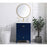 Elegant Kitchen/Bath Blake 60" Single Bathroom Vanity, White