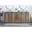 Elegant Lighting Blake 72"L Double Vanity Sink, Natural Oak