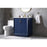 Elegant Lighting Hayes 30"L Single Vanity Sink, Blue