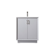 Elegant Lighting Hayes 30"L Single Vanity Sink, Grey - VF19630GR