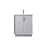Elegant Lighting Hayes 30"L Single Vanity Sink, Grey - VF19630GR