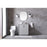Elegant Lighting Hayes 30"L Single Vanity Sink, Grey