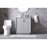 Elegant Lighting Hayes 30"L Single Vanity Sink, Grey