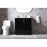 Elegant Lighting Hayes 36"L Single Vanity Sink, Black