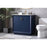 Elegant Lighting Hayes 36"L Single Vanity Sink, Blue