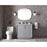 Elegant Lighting Hayes 36"L Single Vanity Sink, Grey