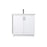 Elegant Lighting Hayes 36"L Single Vanity Sink, White - VF19636WH
