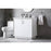 Elegant Lighting Hayes 36"L Single Vanity Sink, White