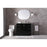 Elegant Lighting Hayes 42"L Single Vanity Sink, Black