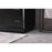 Elegant Lighting Hayes 42"L Single Vanity Sink, Black