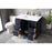 Elegant Lighting Hayes 42"L Single Vanity Sink, Blue
