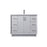 Elegant Lighting Hayes 42"L Single Vanity Sink, Grey - VF19642GR