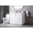 Elegant Lighting Hayes 42"L Single Vanity Sink, White