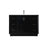 Elegant Lighting Hayes 48"L Single Vanity Sink, Black - VF19648BK