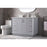 Elegant Lighting Hayes 48"L Single Vanity Sink, Grey