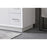 Elegant Lighting Hayes 48"L Single Vanity Sink, White