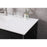 Elegant Lighting Hayes 54"L Single Vanity Sink, Black