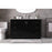 Elegant Lighting Hayes 54"L Single Vanity Sink, Black
