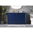Elegant Lighting Hayes 54"L Single Vanity Sink, Blue