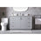 Elegant Lighting Hayes 54"L Single Vanity Sink, Grey