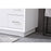 Elegant Lighting Hayes 54"L Single Vanity Sink, White