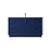 Elegant Lighting Hayes 60"L Single Vanity Sink, Blue - VF19660BL