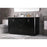 Elegant Lighting Hayes 60"L Double Vanity Sink, Black